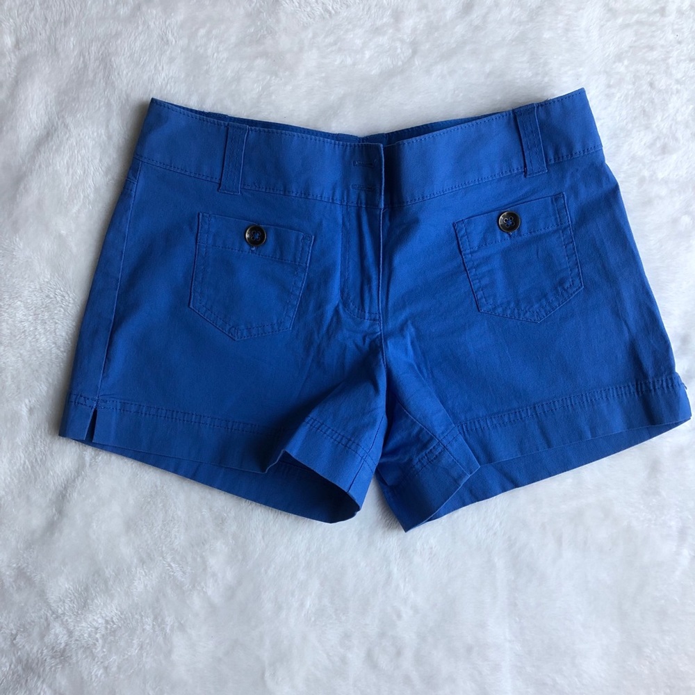 Blue shorts